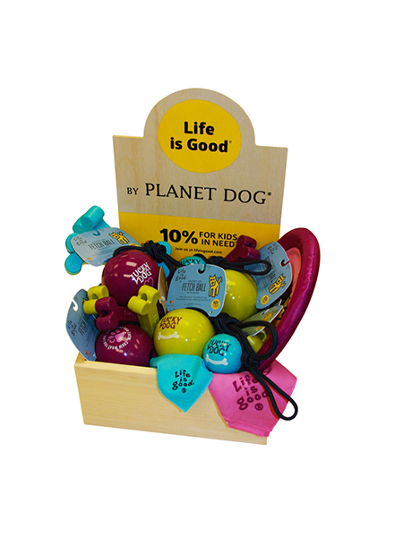 Counter Display for Dog Toys