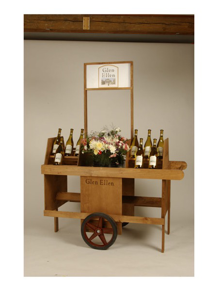 Custom Wood Wine & Spirits Displays for Stores | Coastal Woodworks 